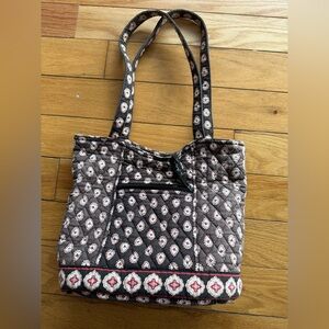 Stylish Quilted Patterned Vera Bradley Tote Bag